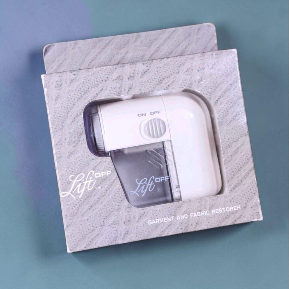 Vintage Lift OFF Garment Fabric Restorer LO-1 NIB 1980s Taiwan Fabric Shaver